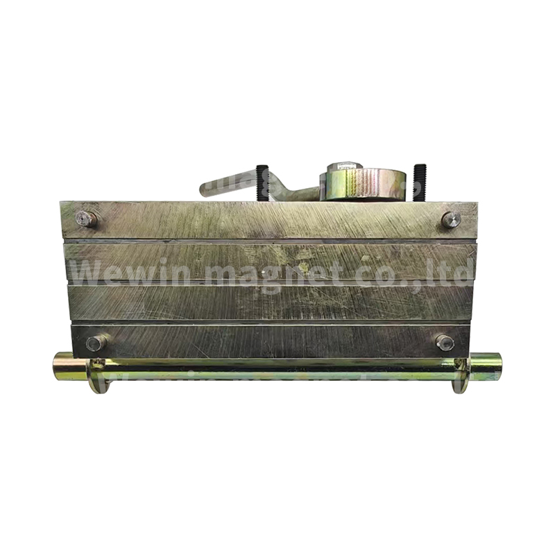 Sluit de magneet met handvat