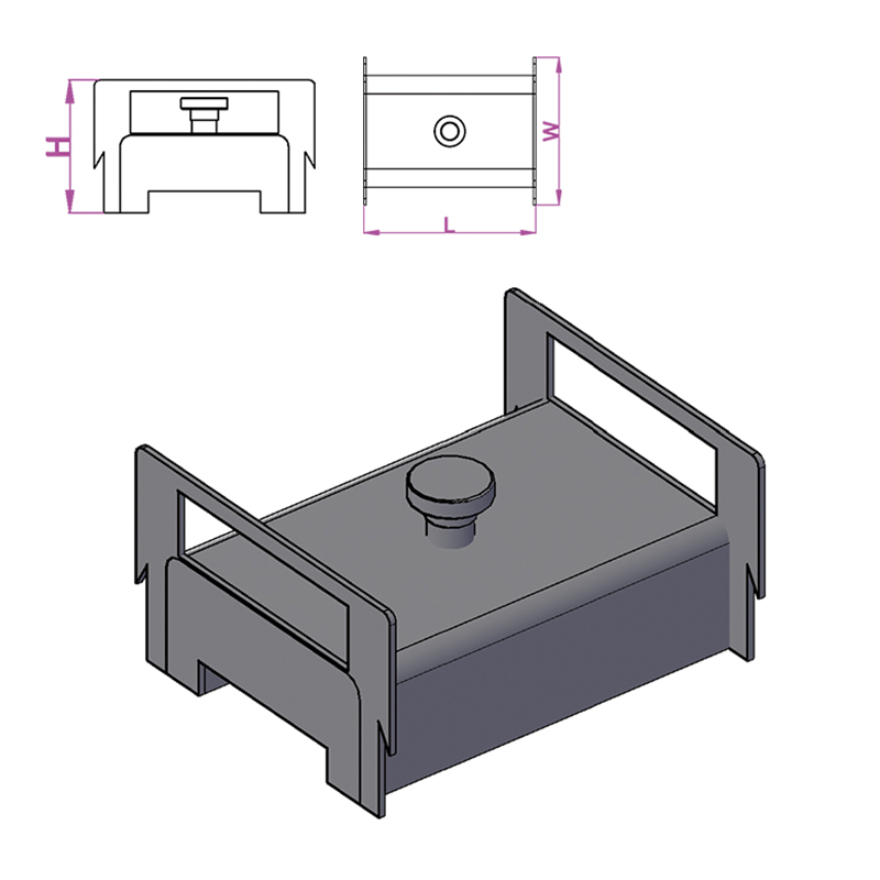 Sluit de magneet