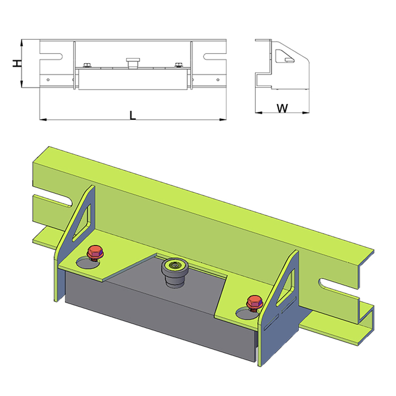 Sluit de magneet met adapter